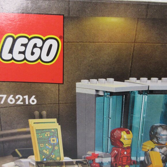 LEGO 76216 Infinity SAGA Super Heroes Iron Man Armory 496 pcs Ages 7+ New - Picture 7 of 15